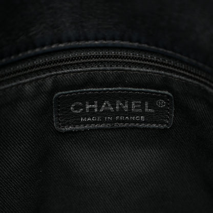 Chanel Lambskin Large Sharpei Shoulder Bag Black 6 of 13