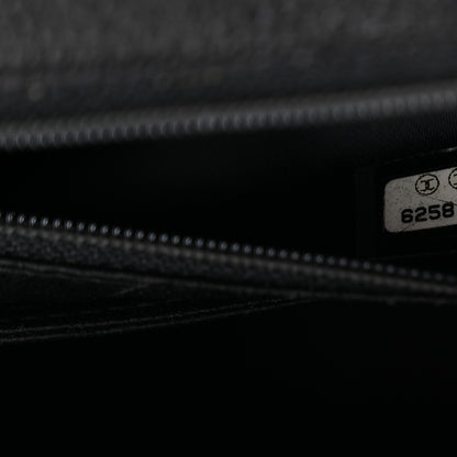 Chanel Caviar Quilted Jumbo Kelly Flap Black 8 of 16