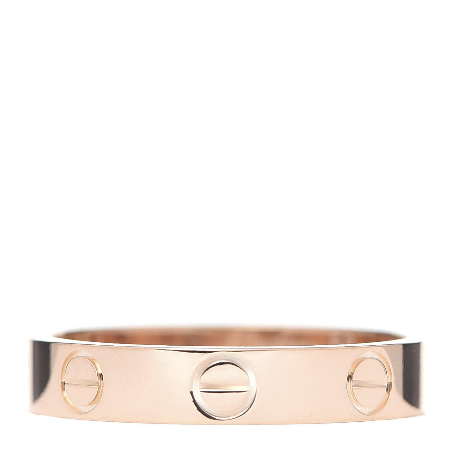 Cartier 18K Pink Gold 3.5mm LOVE Wedding Band Ring 52 6 1 of 6