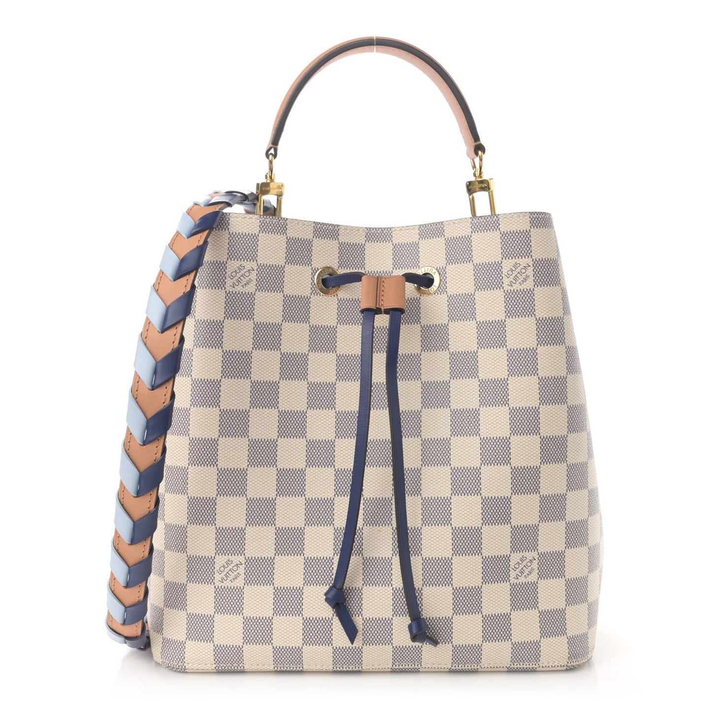 Damier Azur Braided Neonoe MM Blue