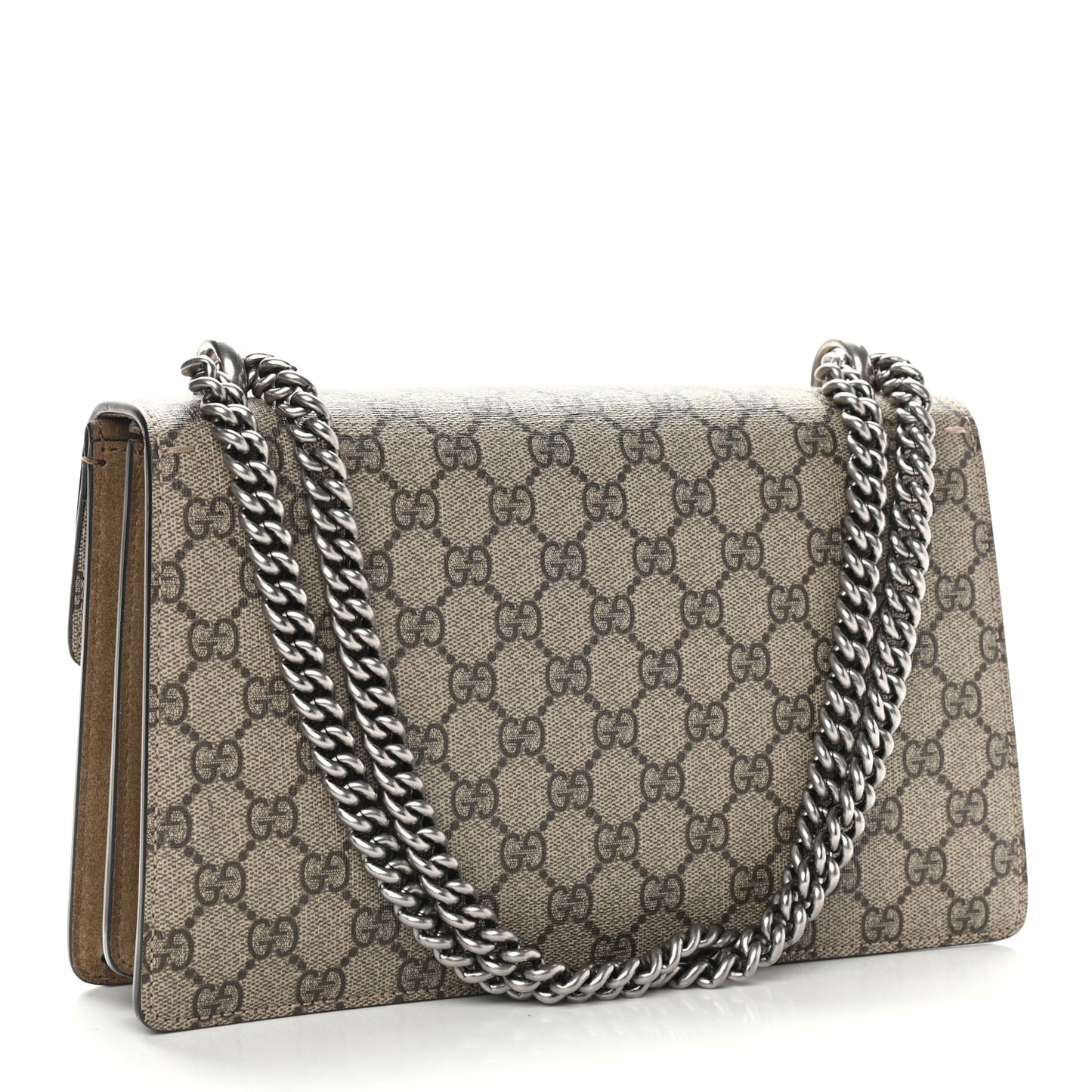 GG Supreme Monogram Small Dionysus Shoulder Bag Taupe