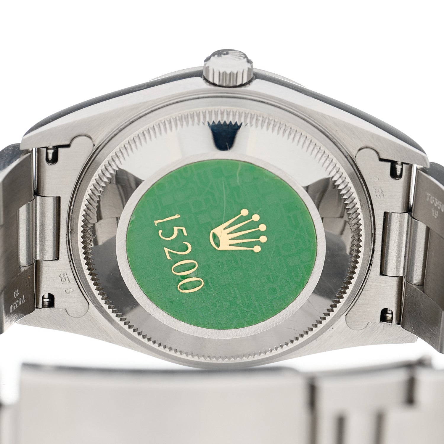Rolex Stainless Steel 34mm Oyster Perpertual Date Watch Silver 15200 4 of 4