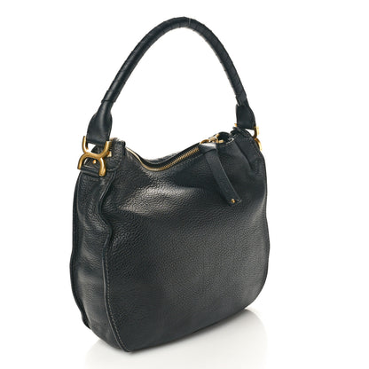 Chloe Calfskin Medium Marcie Hobo Black 2 of 9