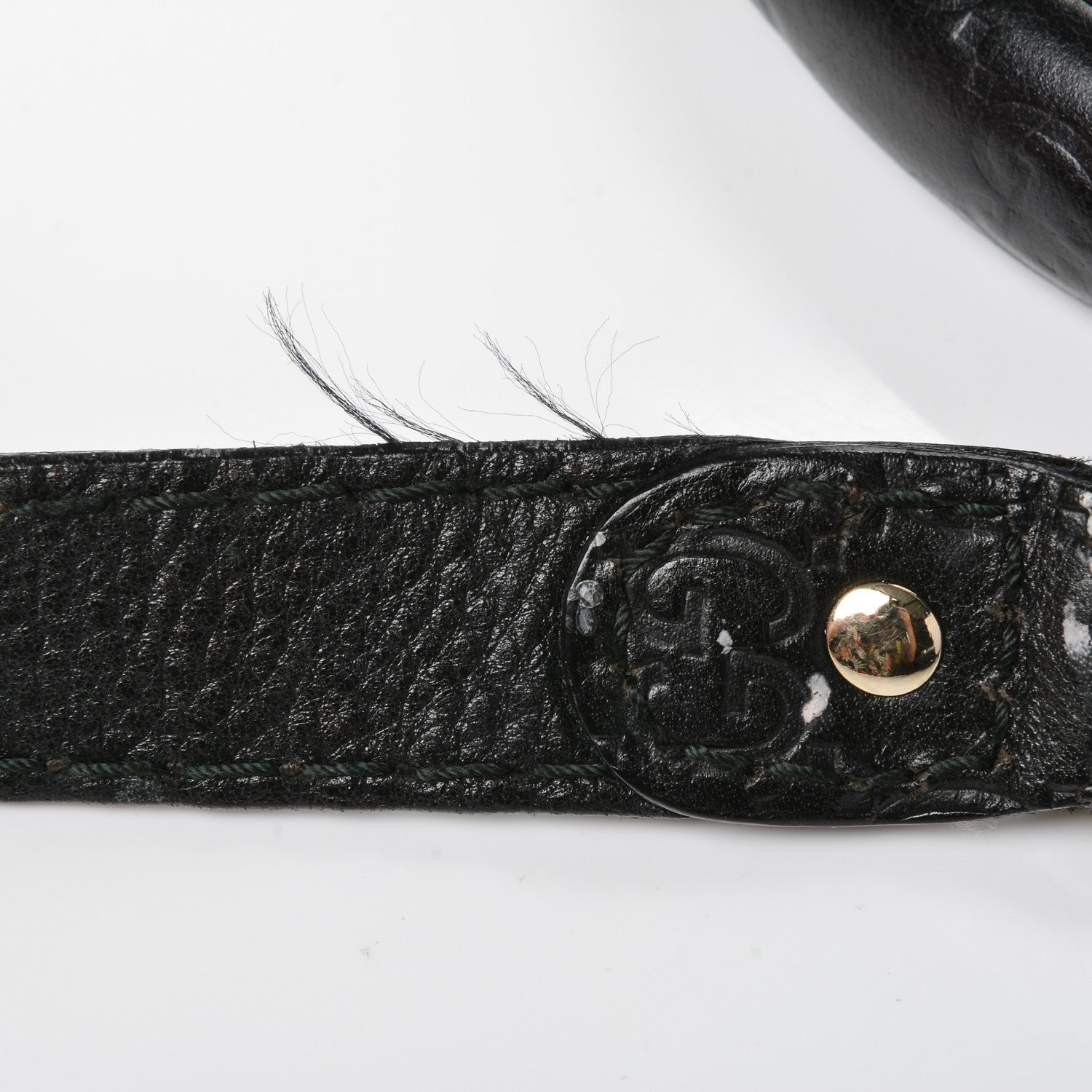 Gucci Calfskin Medium Indy Top Handle Hobo Black 10 of 11