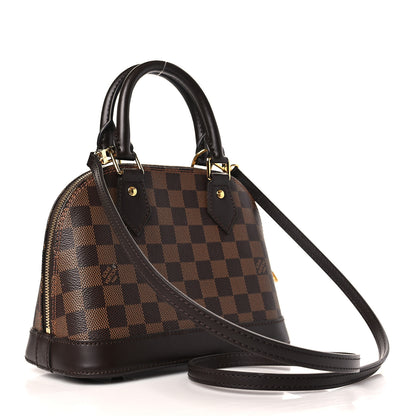 Louis Vuitton Damier Ebene Alma BB 3 of 9