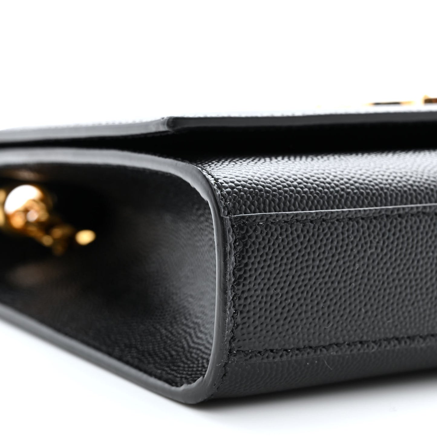 Grain De Poudre Small Classic Monogram Kate Satchel Black