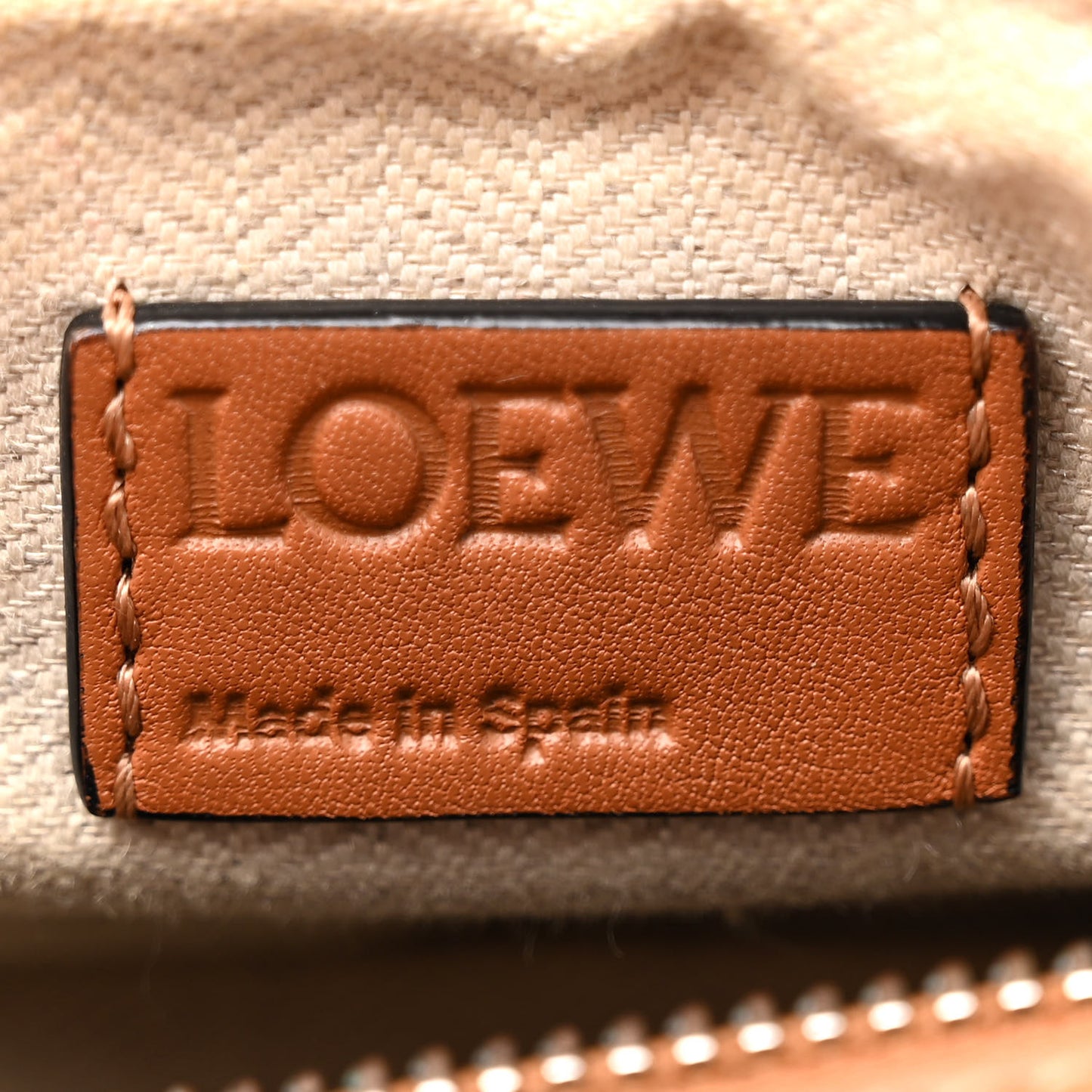 Calfskin Medium Puzzle Bag Tan