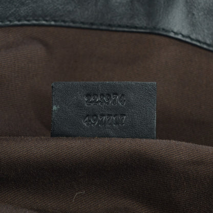 Gucci Monogram Medium Sukey Boston Bag Black 7 of 7