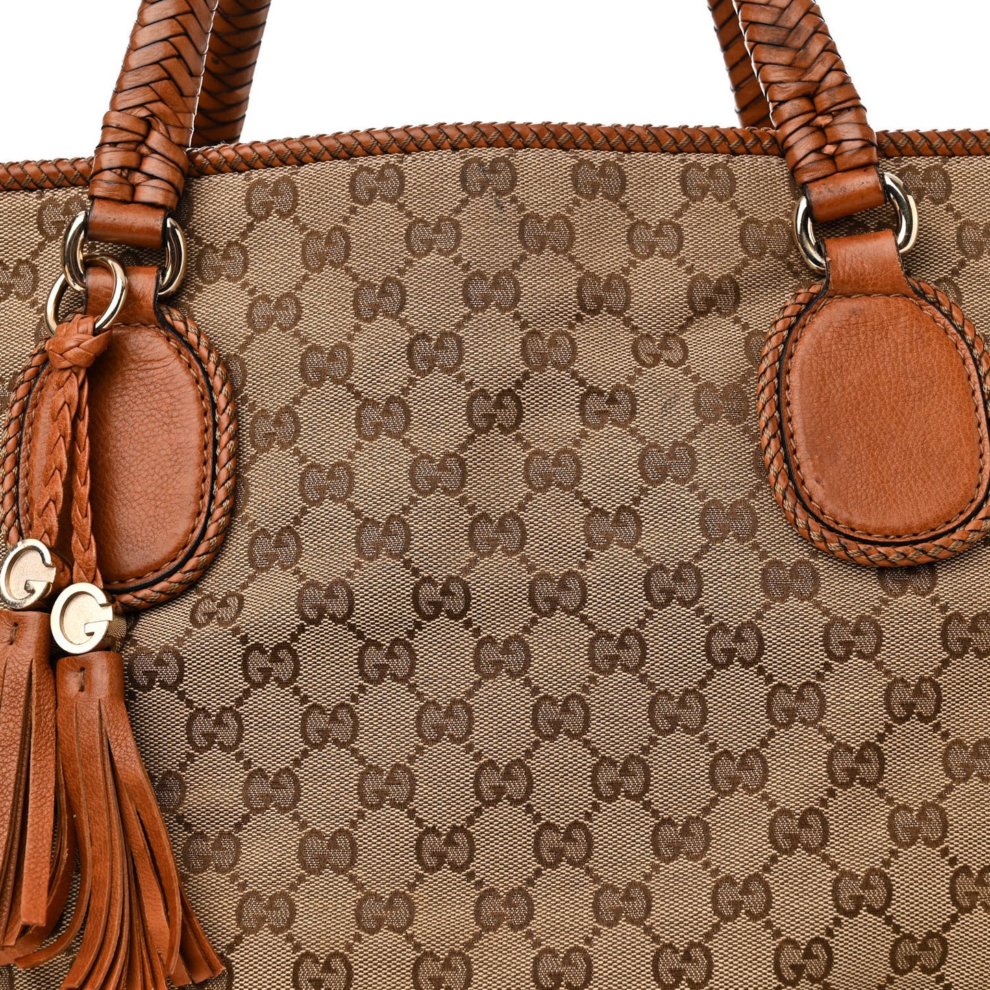 Monogram Medium Marrakech Tote Tan