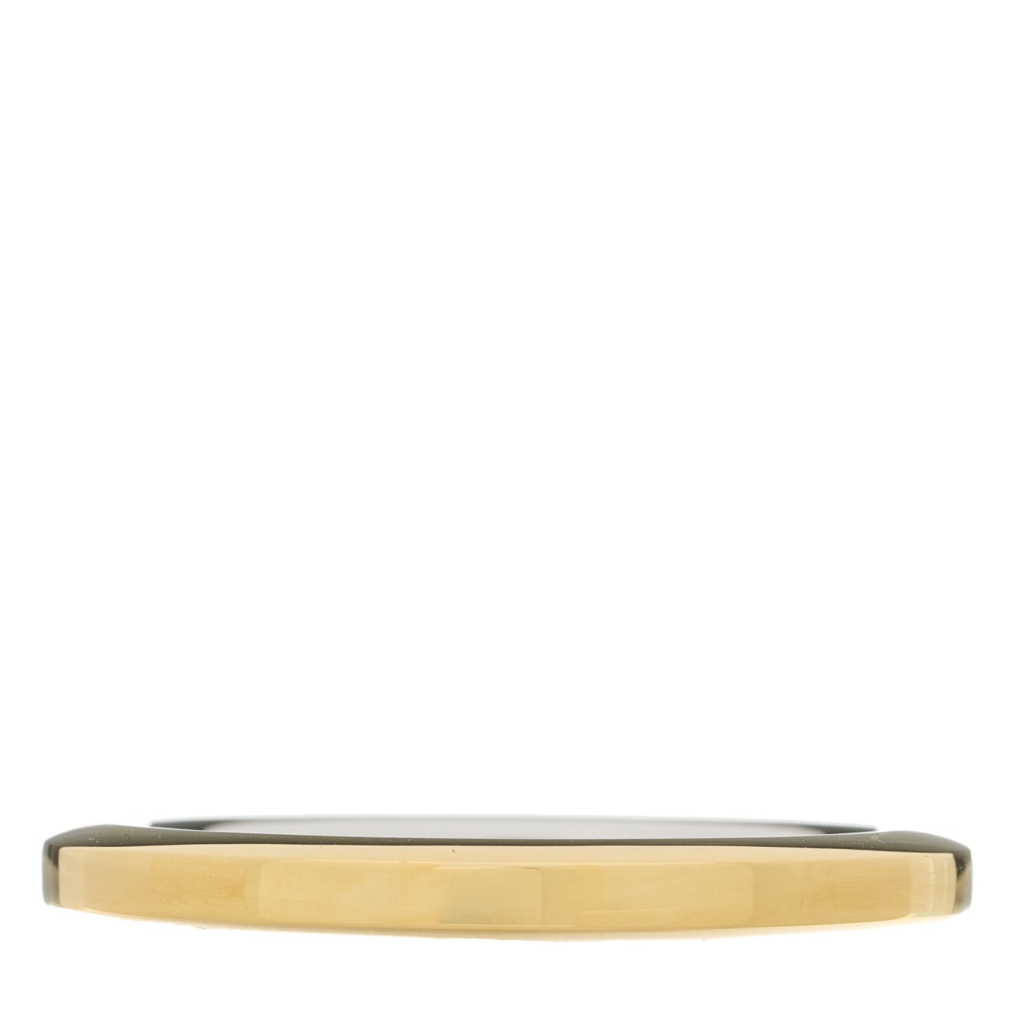 18K Yellow White Gold Tiffany Lock Bangle Bracelet