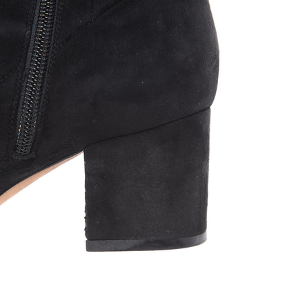 Valentino Garavani Suede Stretch 60mm Ankle Boots 36.5 Black 11 of 11