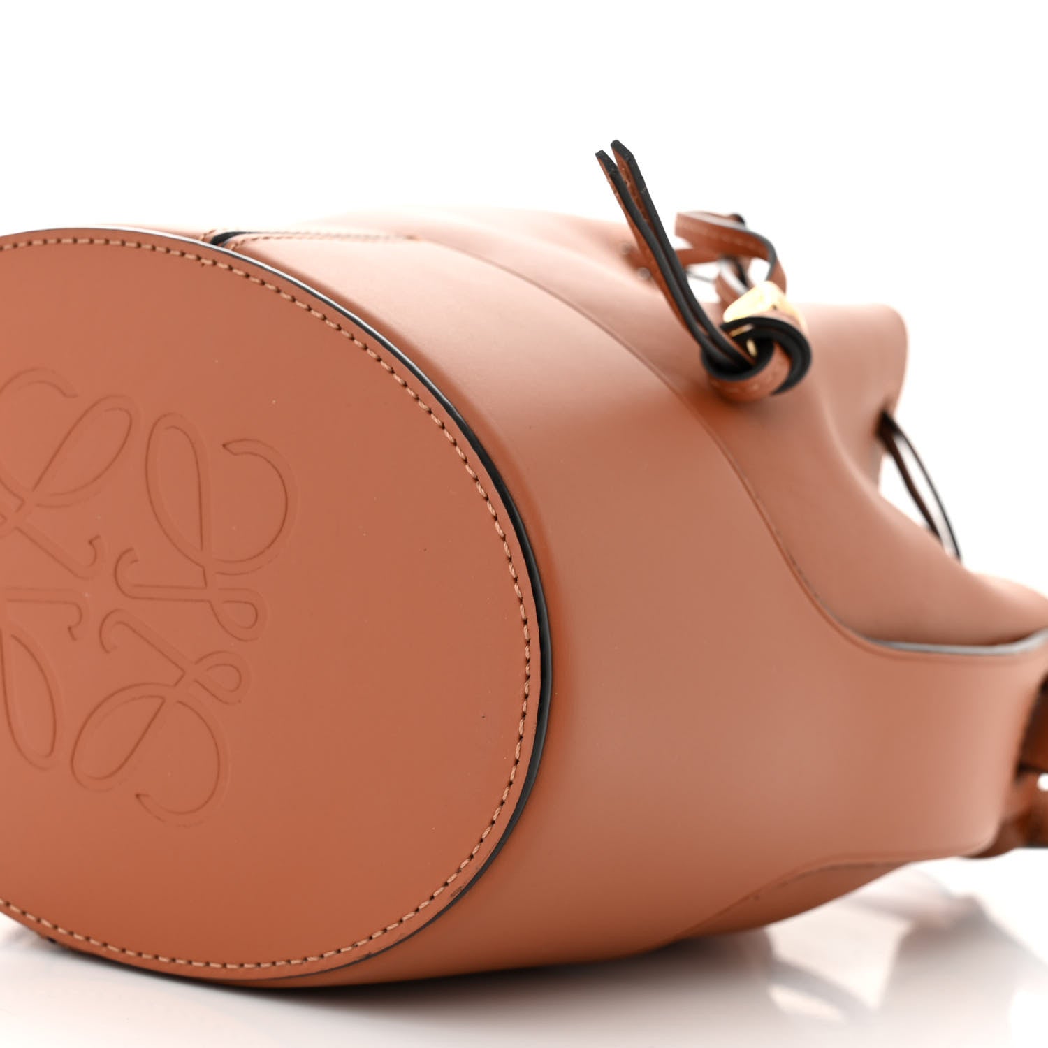 Loewe Calfskin Small Balloon Bucket Bag Tan 9 of 9