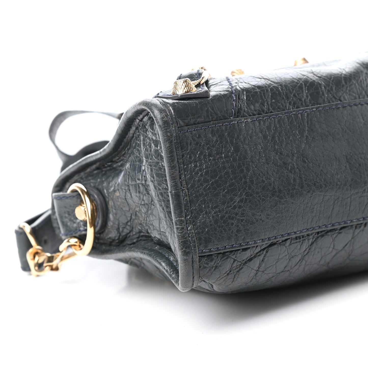 Agneau Giant 12 Gold Hardware Mini City Anthracite