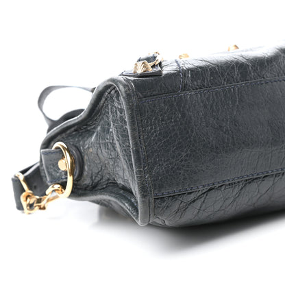 Balenciaga Agneau Giant 12 Gold Hardware Mini City Anthracite 9 of 10