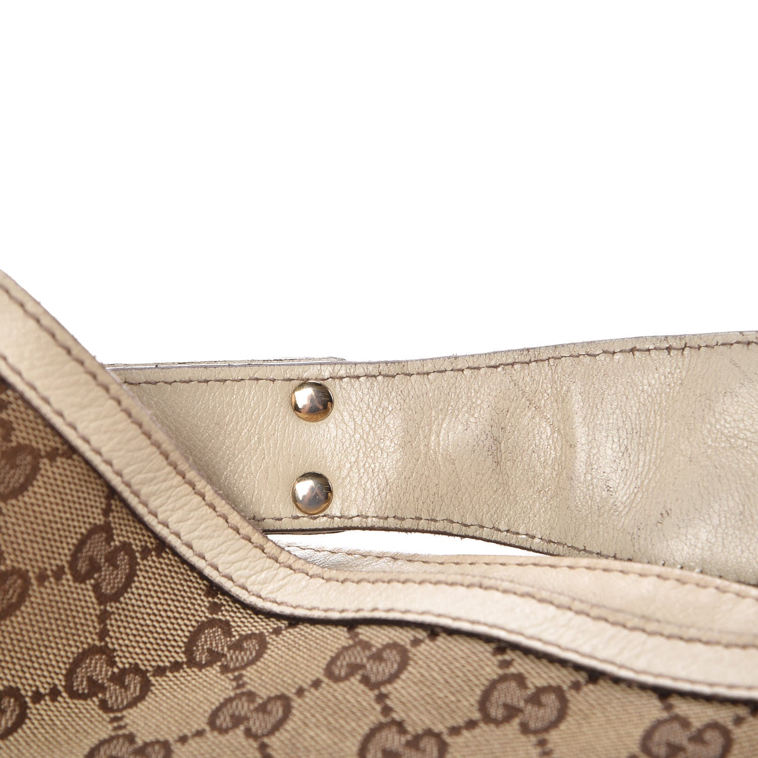 Gucci Monogram Large Wave Hobo Off White 10 of 19