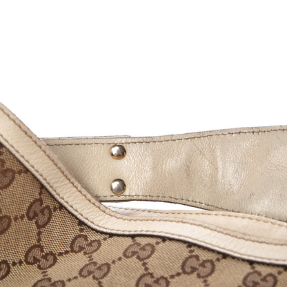 Gucci Monogram Large Wave Hobo Off White 10 of 19