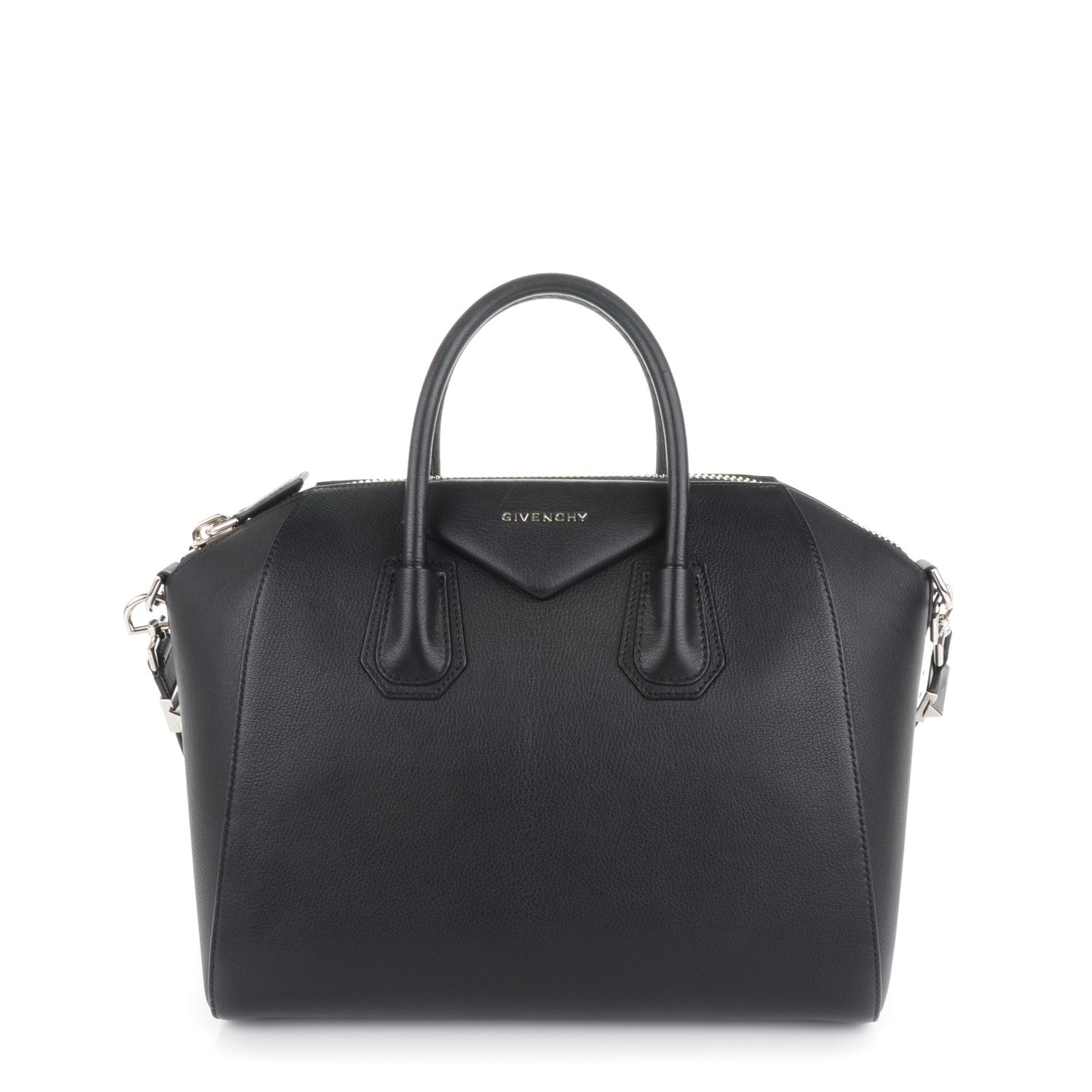 Givenchy Sugar Goatskin Medium Antigona Black 1 of 8