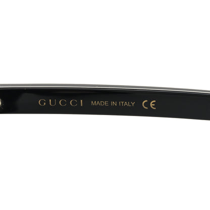 Gucci Acetate Crystal Oversize Sunglasses GG0148S Black 5 of 8