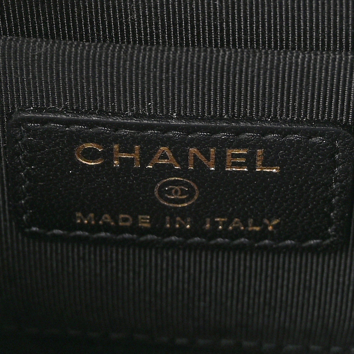 Chanel Lambskin Quilted Mini Trendy CC Chain Wallet Black 6 of 11