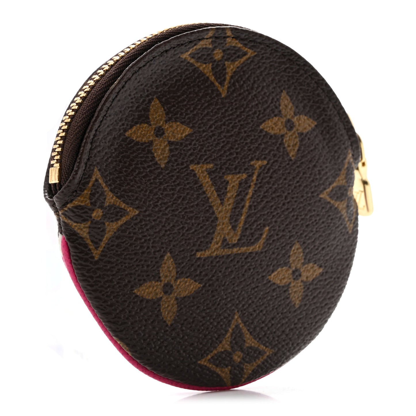 Monogram 2018 Christmas Animation Round Coin Purse