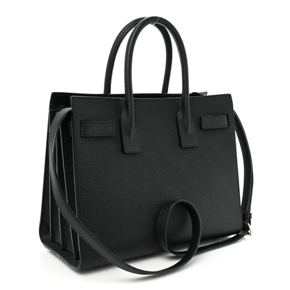 Saint Laurent Grain De Poudre Baby Sac De Jour Black 2 of 14