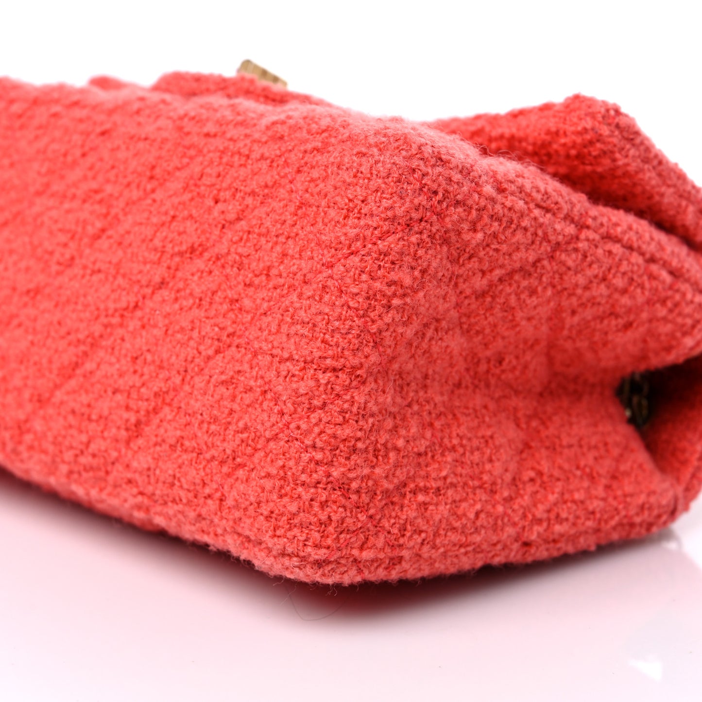Tweed Quilted 2.55 Reissue Mini Flap Coral