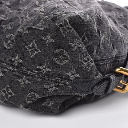 Louis Vuitton Denim Neo Cabby MM Black 9 of 12