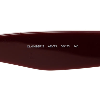 Celine Catherine Sunglasses CL 41098/F/S Burgundy Havana 6 of 7