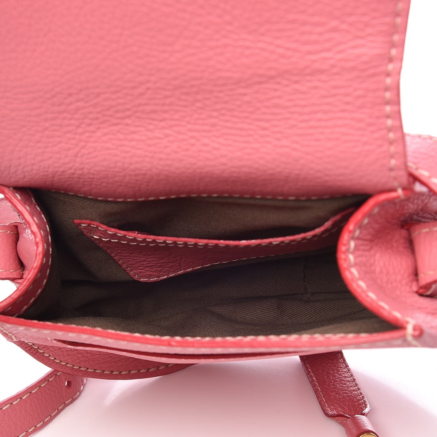 Calfskin Mini Marcie Round Crossbody Bag Magnolia