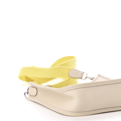 Hermes Epsom Amazone Evelyne TPM Craie Lime 7 of 10