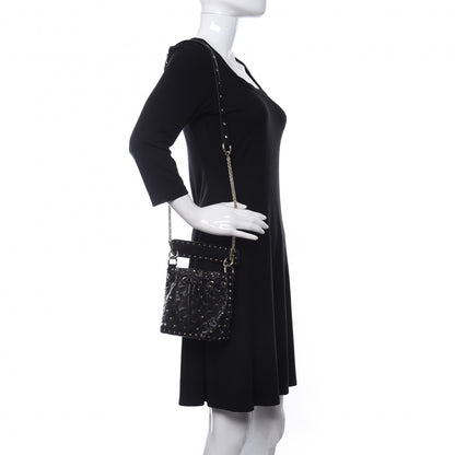 Valentino Garavani Nappa Mini Rockstud Spike Bucket Bag Black 2 of 8