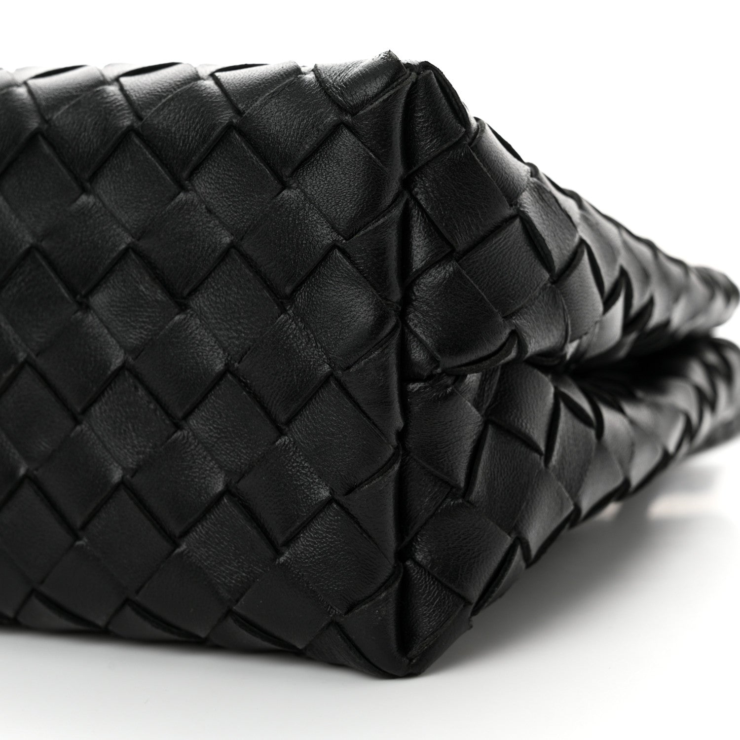 Bottega Veneta Nappa Intrecciato Small Andiamo Shoulder Bag Black 10 of 12