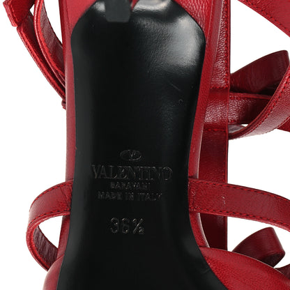 Valentino Garavani Nappa French Bow Gladiator 45mm Sandals 36.5 Rosso Valentino 7 of 9