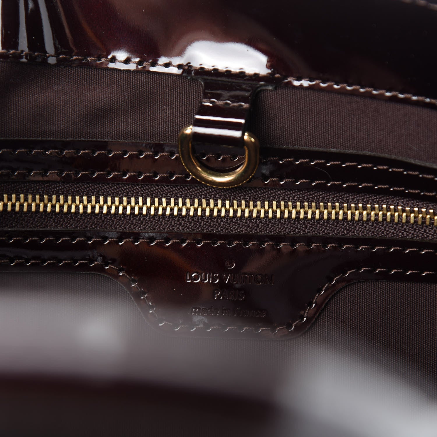 Louis Vuitton Vernis Wilshire PM Amarante 9 of 10