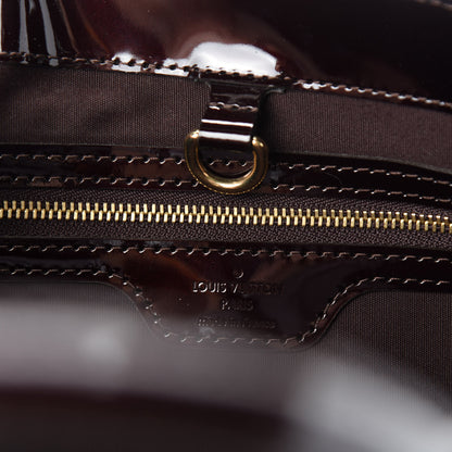 Louis Vuitton Vernis Wilshire PM Amarante 9 of 10