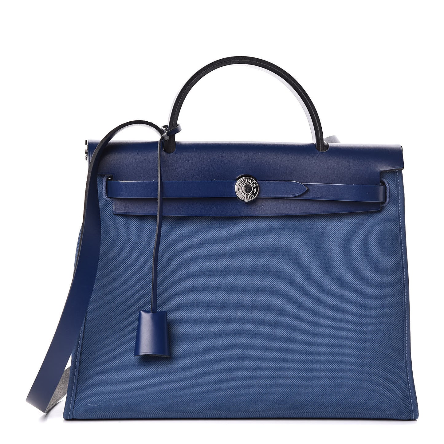 Vache Hunter Toile Herbag Zip 31 PM Bleu Brighton Bleu Saphir