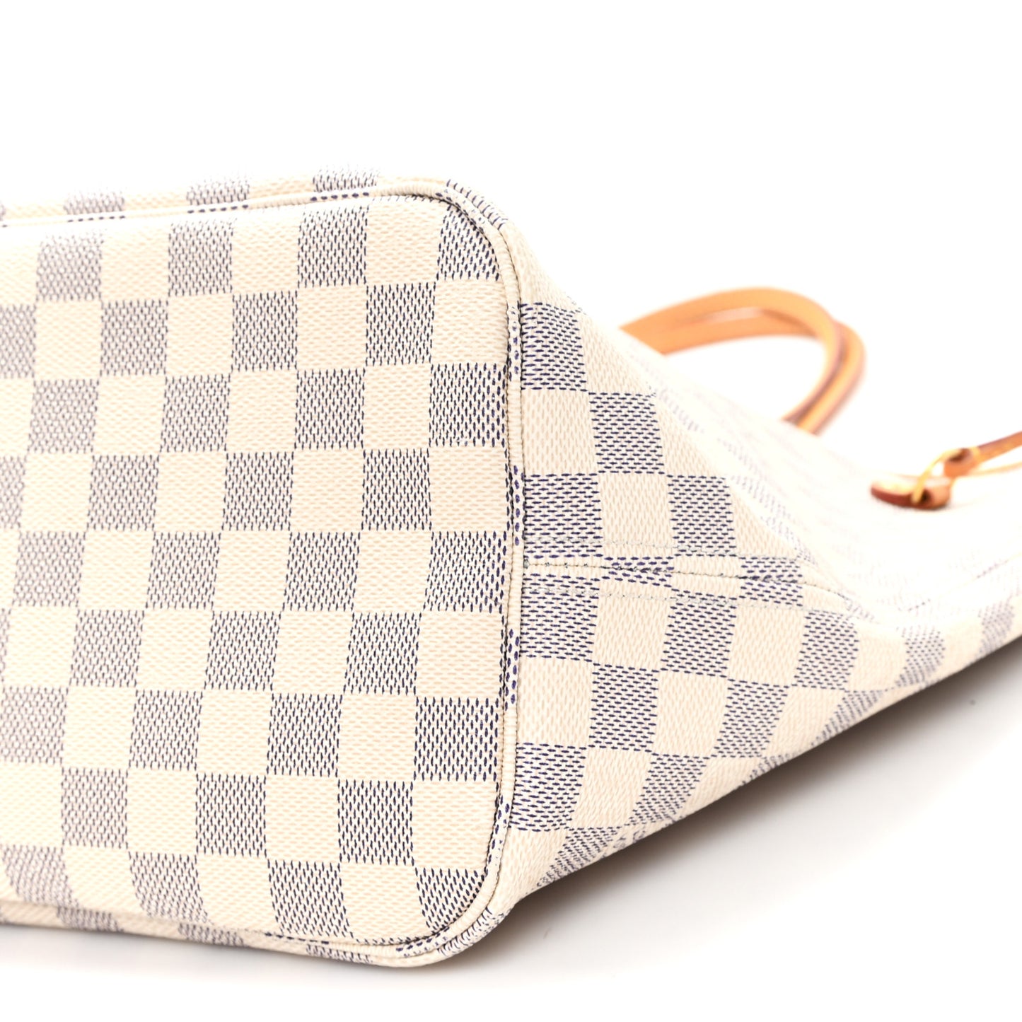 Damier Azur Neo Neverfull MM Rose Ballerine