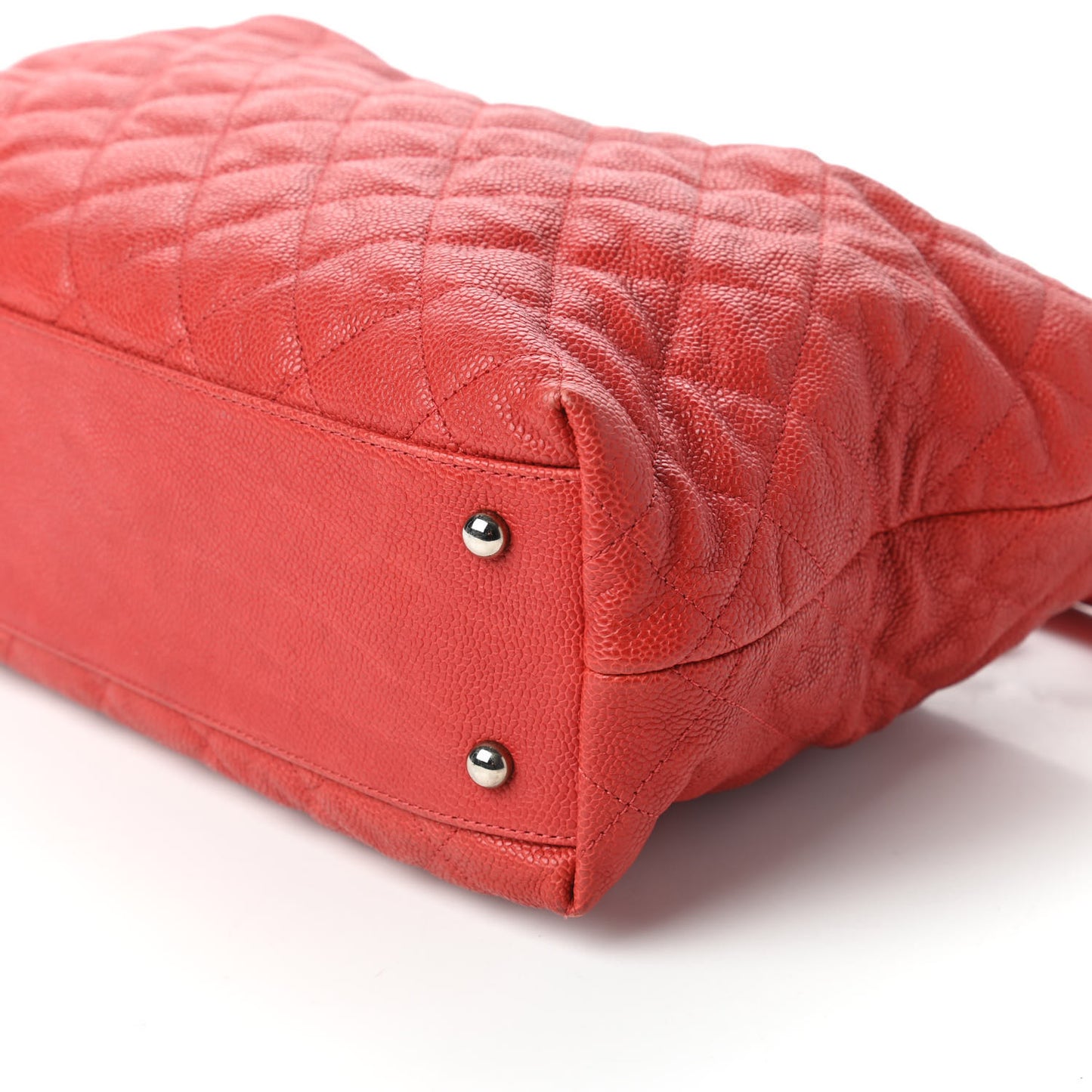 Caviar Quilted French Riviera Hobo Rouge