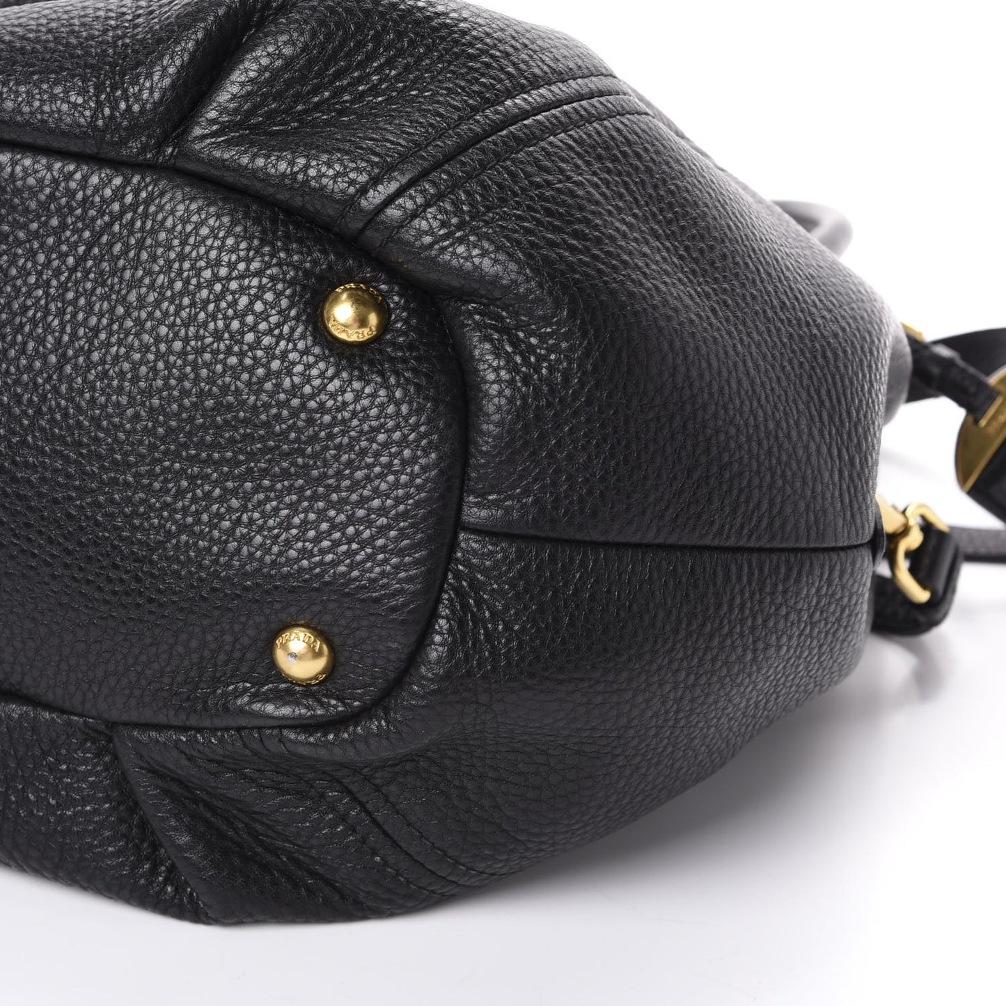 Vitello Daino Tote Black