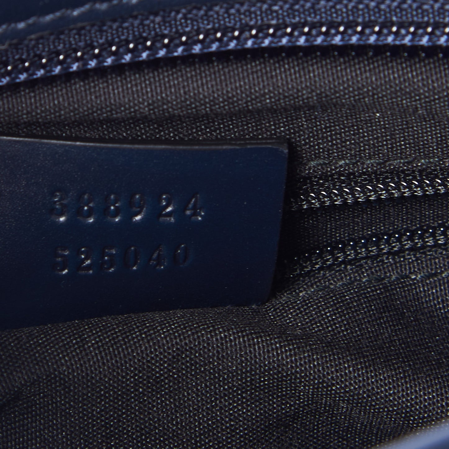 GG Plus Monogram Medium Flat Messenger Bag Navy