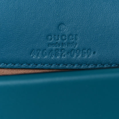 Gucci Velvet Super Mini Dionysus Shoulder Bag Pavone Cyan 6 of 11