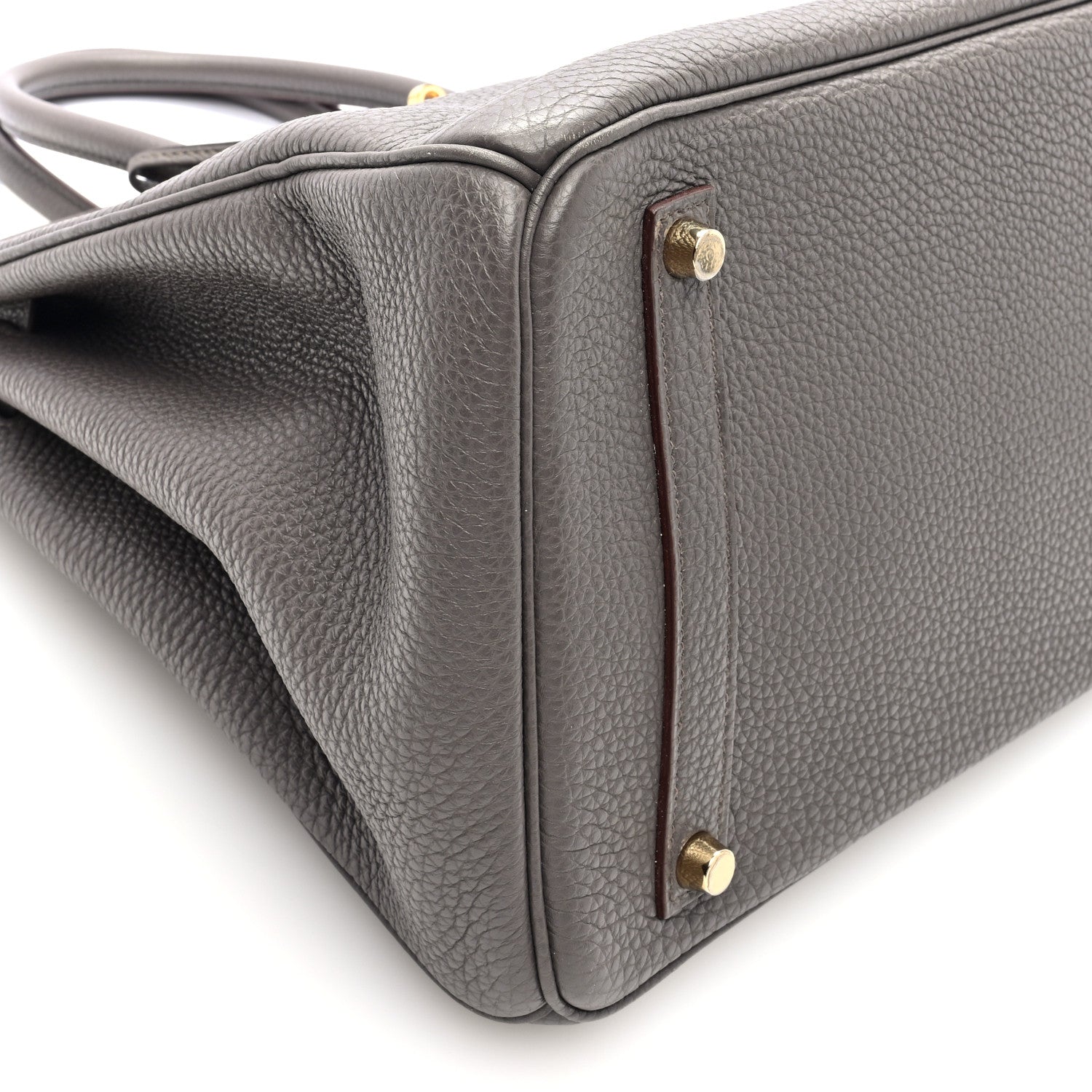 Hermes Togo BIRKIN 35 Etain 9 of 10