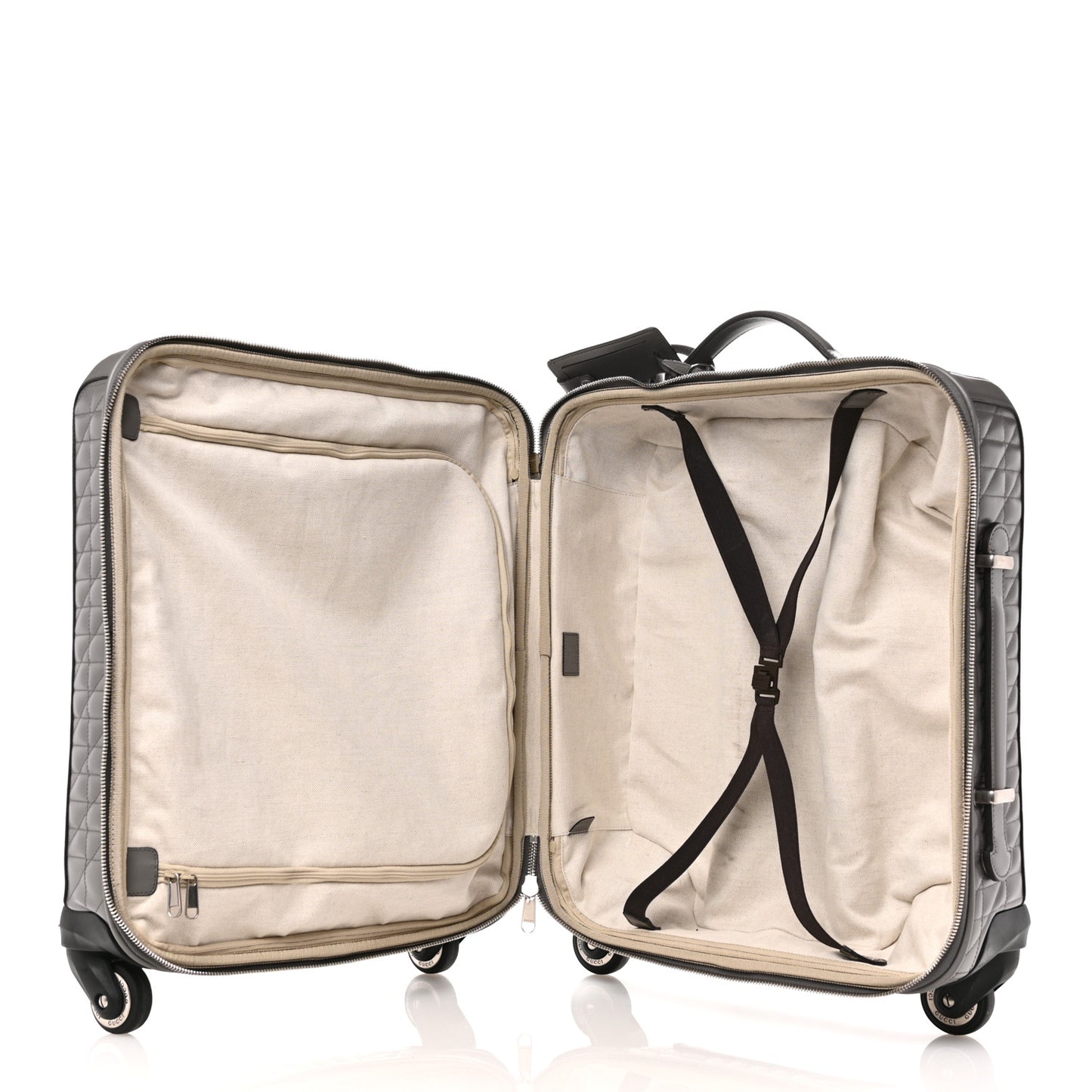 Calfskin Marmont Small Carry On Grey