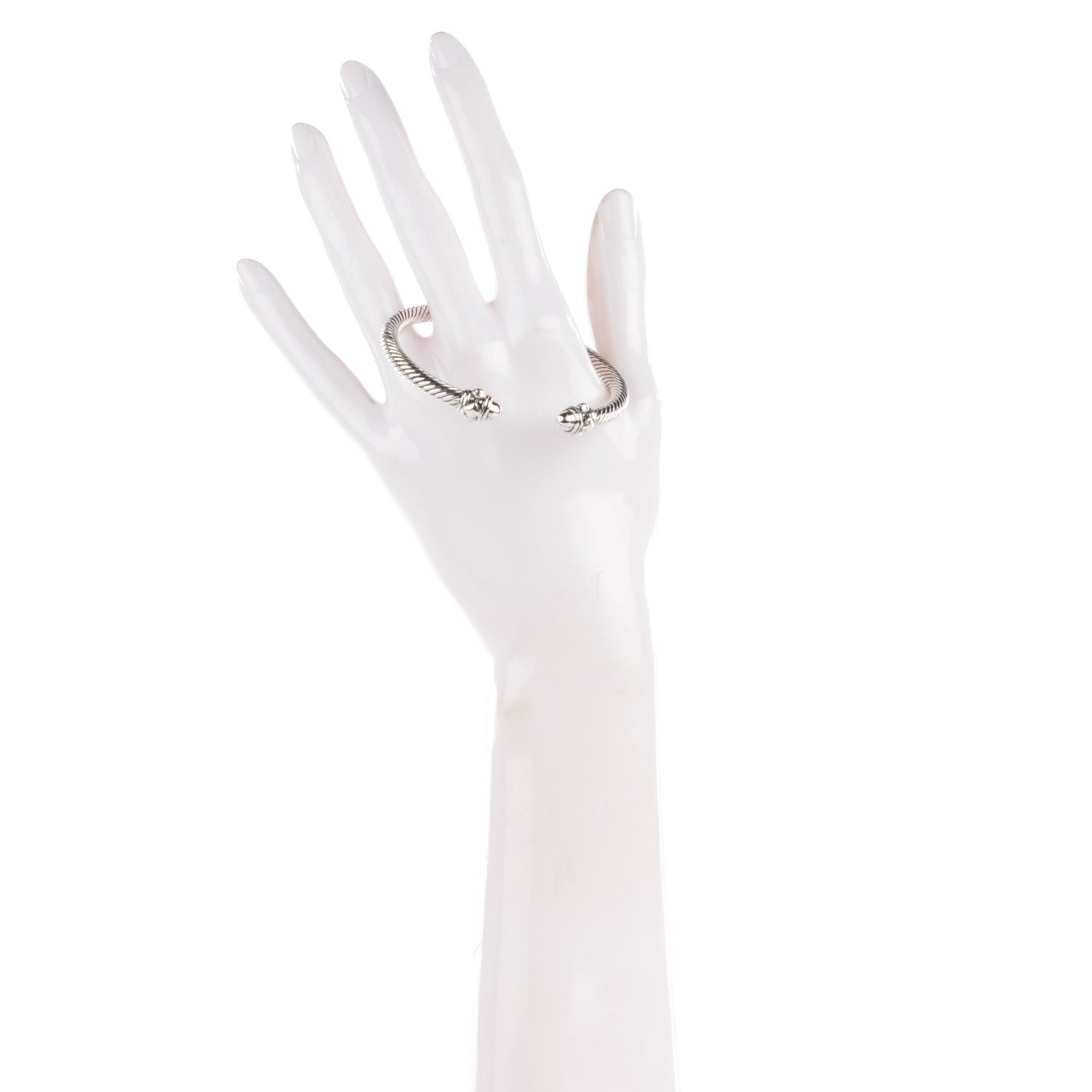 David Yurman Sterling Silver 5mm Renaissance Bracelet 2 of 6