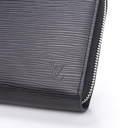 Louis Vuitton Epi Zippy Organizer Wallet Black 8 of 11