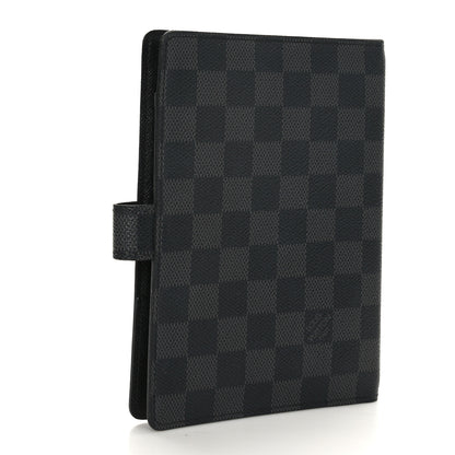Louis Vuitton Damier Graphite Medium Ring Agenda Cover 4 of 6