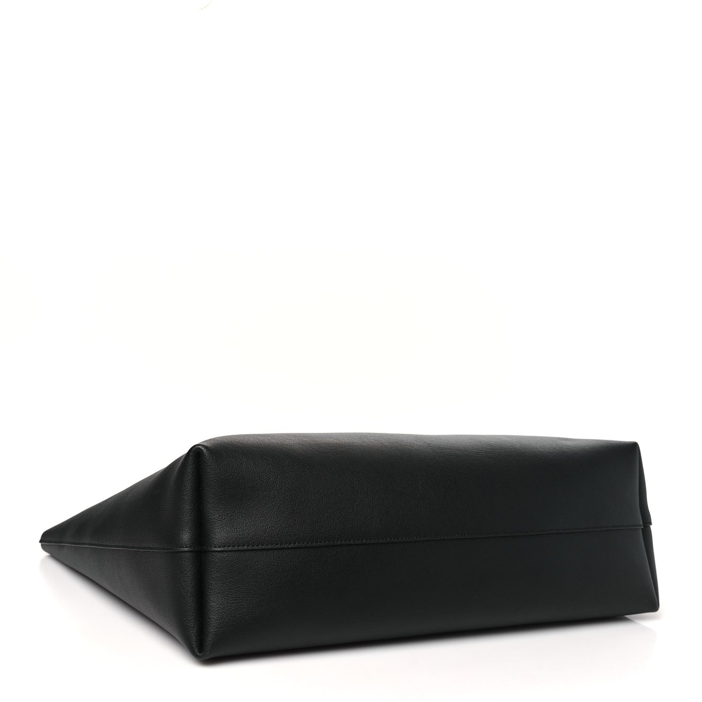 Calfskin Large Shopping Tote Black