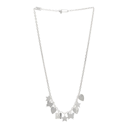 Gucci Sterling Silver Trademark Charm Necklace 3 of 5