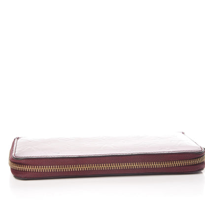 Louis Vuitton Vernis Zippy Wallet Rouge Fauviste 8 of 9