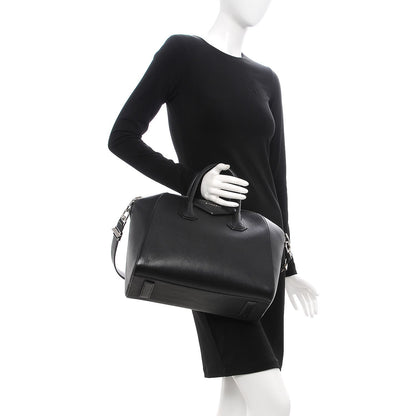 Givenchy Sugar Goatskin Medium Antigona Black 3 of 8